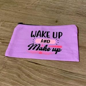 Makeup Zipper Pouch 7in x 4.5in
